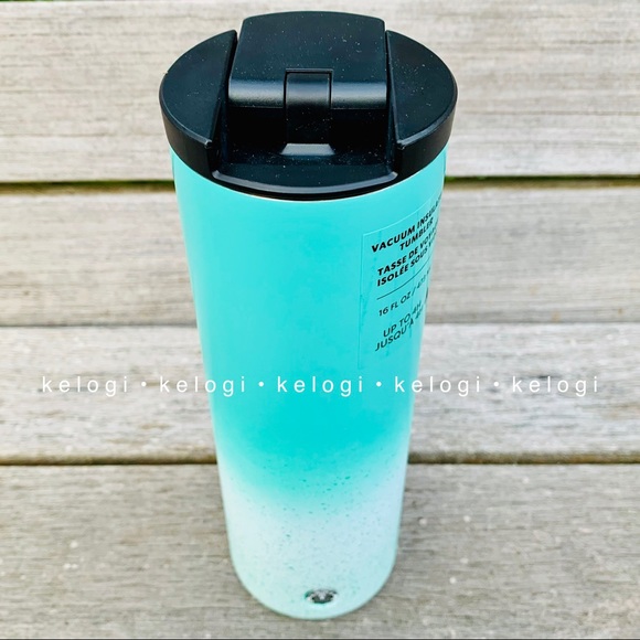 ✨LAST ONE✨Ombre Baby Blue Speckle Insulated Cup - Picture 4 of 9